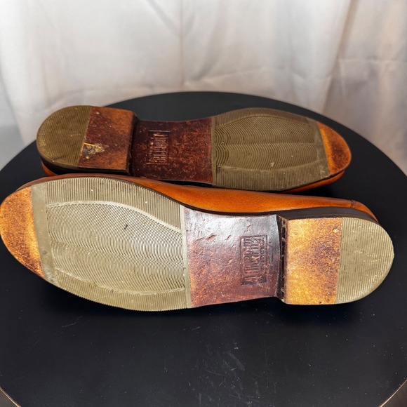 Johnston & Murphy Hand Crafted Tassel Loafers Leather Slip On Shoes Womens 8.5M - Picture 4 of 9